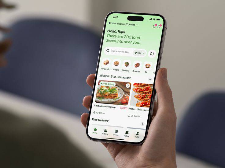 Mobile App Mockup